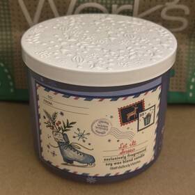 3-wick Bath & Body Works 667659412976 And New Let It Snow Candle 14.5oz Christmas 2025