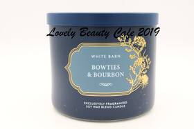 Bath & Body Works 667659415151 And / Bowties Bourbon 3 Wick Candle 14.5 Oz