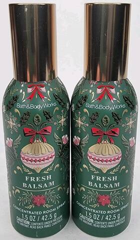 Bath & Body Works 667659419500 2 And Fresh Balsam Concentrated Room Spray 1.5 Oz