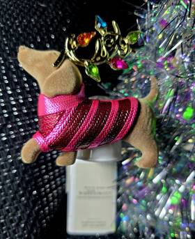 Bath & Body Works 667659425167 New Reindeer Dachshund Dog Wallflower Plug-in And Ships Free