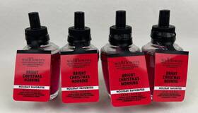 Bath & Body Works 667659429455 4 And Bright Christmas Morning Wallflowers Home Fragrance Refills