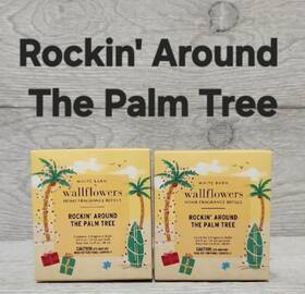 Bath & Body Works 667659429592 And Rockinft Around The Palm Tree Wallflower Fragrance Refills 4