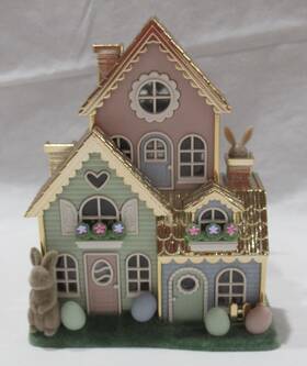 Bath & Body Works 667659439775 And Wallflower Plug Bunny Easter Village Nightlight Projector