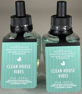 Bath & Body Works 667659445929 2 - And Clean House Vibes Wallflowers Home Fragrance Oil Refills