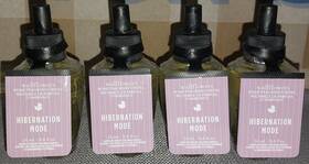 Bath & Body Works 667659446001 And Wallflower Fragrance Refill Bulb Lot Set Of 4 Hibernation Mode