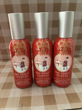 Bath & Body Works 9667659341528 And White Barn X3 Mrs Claus Can T Cocktail Room Spray