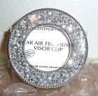 Bath Body Works Aurora Borealis Sparkle Silver Scentportable Visor Clip 0667542548911