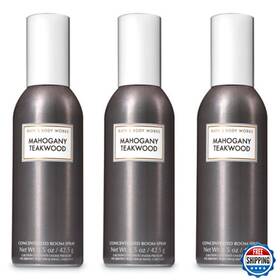 B00injw0na Bath & Body Works And Mahogany Teakwood Room Spray - Lot Of 3 New