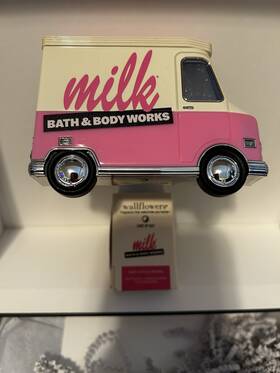 Behsp263w Bath & Body Works All New Milk Bar Truck Nightlight Wallflower Plug-in And