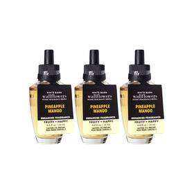 Bath & Body Works Home 667554958852 3 New Pineapple Mango And Wallflowers Refills Bulbs Refill