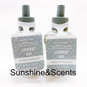 Bath & Body Works Home 667557093000 2-pack And Laundry Day Wallflower Fragrance Refill Bulb 0.8oz