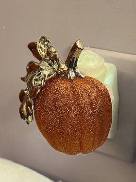 Oh8705 Bath & Body Works Wallflowers Scented Diffuser Pumpkin Fall Lights