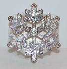 Bath Body Works Silver Snowflake Scentportable Holder Car Visor Clip Freshener 0667542094241
