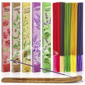 Baufulla 768477733233 Incense Sticks Gift Set Scent Of Sandalwood Lavender Rose Patchouli Vani