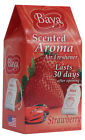 Baya 4 Air Freshener Strawberry Aroma 30 Day Fragrance Bags Car Office 661799850711