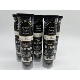 Beanpod 842371006485 Soy Bird Of Paradise 4 Black Beads 2.3 Oz. Each Blue Discontinued