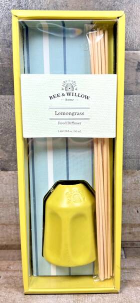 Bed Bath & Beyond 444800351120 And Bee Willow Home Nest Reed Diffuser Lemongrass Ginger 50ml