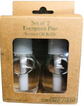 Bee And Willow 444800499433 2-pack Evergreen Scented Oil Refills Free Shipping
