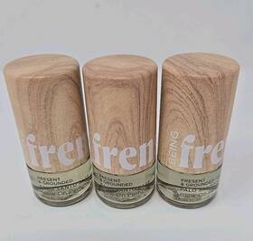 10-184-fre-0083 Being Frenshe Glow On Perfume Oil Present And Grounded Palo Santo Sage Lot Of 3