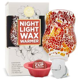 Belle Aroma 630651911563 Bijou Plug-in Wax Warmer New No-bulb Design Led Glow Improved Heating P