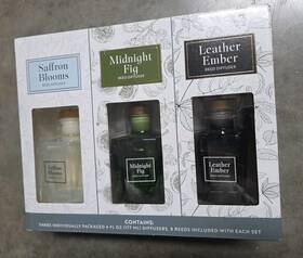 1944007 Bellevue Geo Reed Diffuser Set 3 Pack 6 Ounce