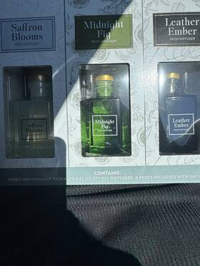 Bellevue 313112238200 6oz. Reed Diffuser Set Of 3