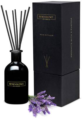 Benevolence La 850040676488 Reed Diffusers For Home Lavender And Eucalyptus Relaxing Fragrance Aromather