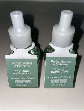 Better Home & Gardens 843283108069 2 Homes And Tranquil Garden Spa Fragrance Plug Oil Refill