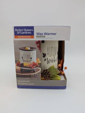 Better Homes And Gardens 877991064881 2017 Limited Edition Autumn Wishes Wax Warmer