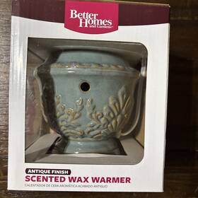 Bh12-059-099-55 Better Homes And Gardens Inch Antique Finish Scented Wax Plug-in Warmer-open Box