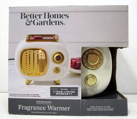 Better Homes & Gardens 810125110863 And Retro Radio Fragrance Wax Warmer - New