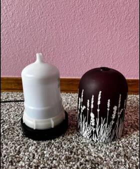 Better Homes & Gardens 843283106133 Cool Mist Ultrasonic 100ml Aroma Diffuser Woodgrain