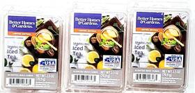 Better Homes & Gardens 843283106485 Lot Of 3 And Sparkling Iced Tea Scented Wax Cubes