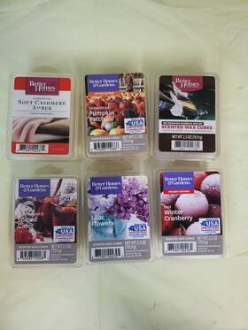 Better Homes & Gardens 843283120085 Wax Melts - 6 Scented Cubes In Each 2.5oz Package And Garden