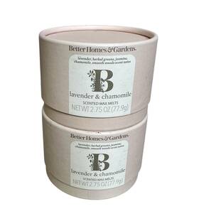 Better Homes & Gardens 843283140311 Lavender Chamomile Essential Oil Infused Wax Melts Lot Of 2