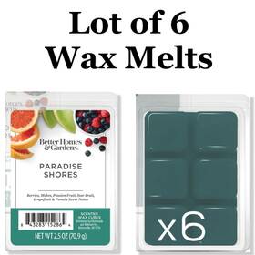 Better Homes & Gardens 843283152864 And Adult Scented Wax Melt Cubes Inch Paradise Shores Lot Of 6