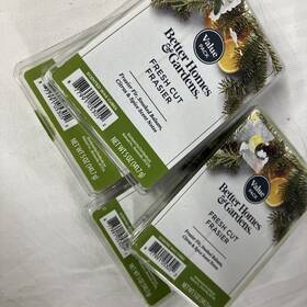Better Homes & Gardens 877991053052 4 And Fresh Cut Frasier Wax Cube Packs 5 Oz Ea 12 Melts X