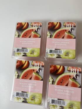Better Homes & Gardens 877991058613 4x Wax Melts Warm Spring Sunshine 2.5oz Each New Sealed