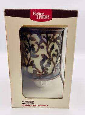 Bh13-059-399-16 Better Homes & Gardens Vintage And Mini Plug In Wax Warmer Botanical