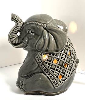 Bh16-060-999-11 Better Homes & Gardens And Full-size Scented Wax Warmer Elephant Warmers