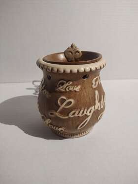 Bh4128082080001 Better Homes & Gardens &gardens Full Size Family Wax Warmer Laughter Love Home Cute