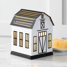 Bhf028082080020 Better Homes & Gardens And White Barn Wax Warmer Home Fragrance Lamp Great Price