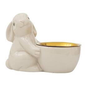 P244k0214phb Biudeco Rabbit Incense Burner Bunny Statues Figurine Waterfall Holder I