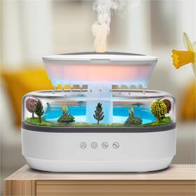 Bloimp 768697209945 Essential Oil Diffuser 250ml Cloud Humidifier Rain Water Drip Humidi