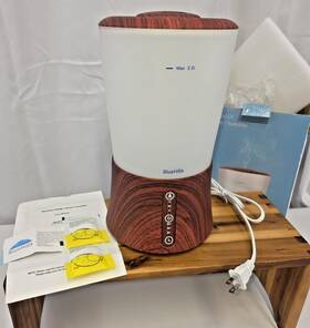 E003 Bluehills Xl 2000ml Aromatherapy Humidifier Redwood Grain Discontinued Color Nib