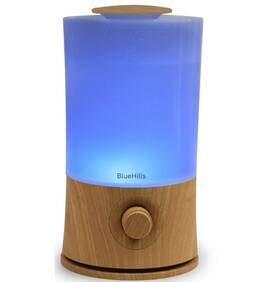 E005 Bluehills 2000ml Essential Oil Diffuser And Humidifier Extra-large Capacity Wood Grain