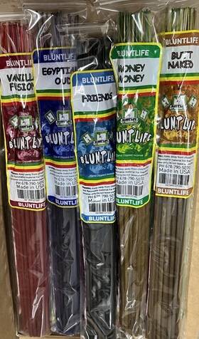 Bluntlife 097868127390 Lowest Price 19 Inch Jumbo Incense 24-pack Display Box - Hand Dipped