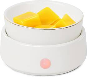Bwp2300wsus Bobolyn 3-in-1 Electric Wax Melt Warmer - Essential Oil And Candle Burner Ceramic Fragr