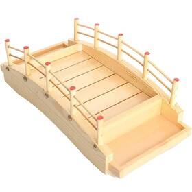 Bollaer 791360708926 Arch Bridge Sushi Boat Tray Arched Bottom S