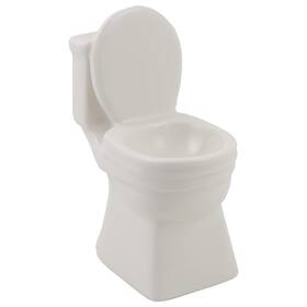 Boston International 704266061347 Wax Melt Warmer Ceramic Tealight Tart Burner 4.75 Inch Tall Toilet